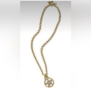 Cabi Starfish Medallion Gold Rope Chain Necklace